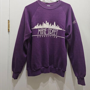 Women's Jerzees Purple Mane Street Connection Sweatshirt M
